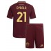 AS Roma Paulo Dybala #21 Hjemmedraktsett Barn 2024-25 Kortermet (+ Korte bukser)